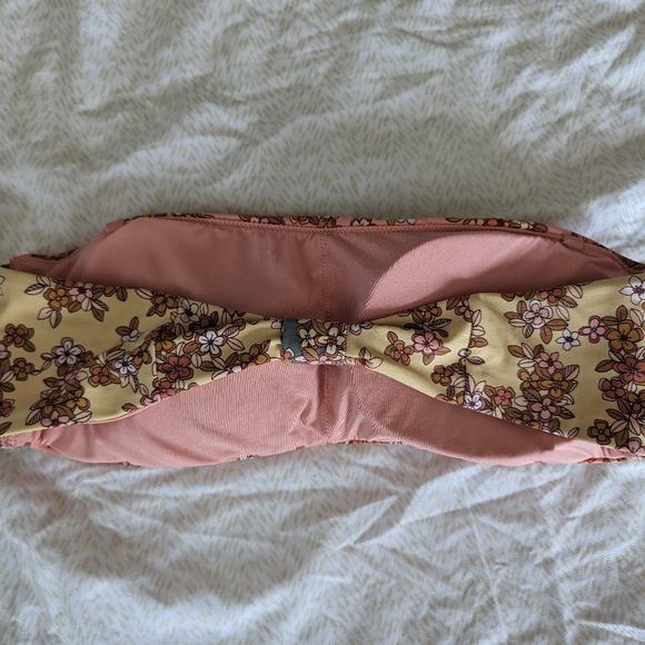 Aerie Floral Bandeau Swim Top - Picture 3 of 3